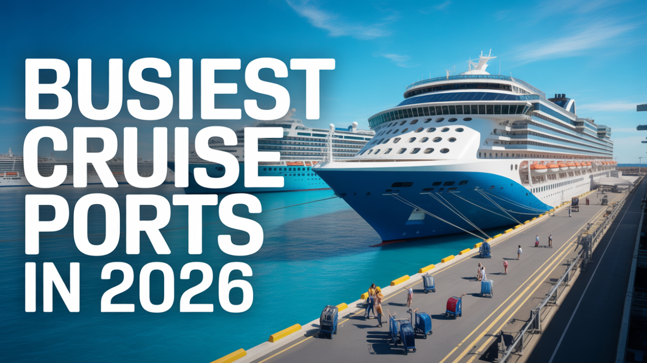 These are predicted to be the busiest cruise ports in 2026